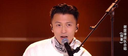 明星综艺节目谈谢霆锋,谢霆锋综艺之旅的美食与情感交织