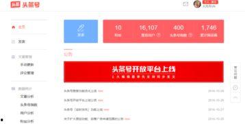 头条自媒体信息怎么来的